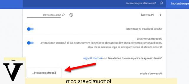 Cómo exportar contraseñas guardadas en Chrome