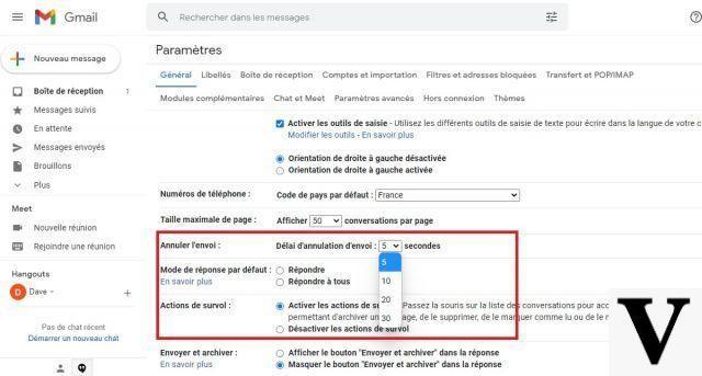 Cómo cancelar el envío de un correo electrónico en Gmail