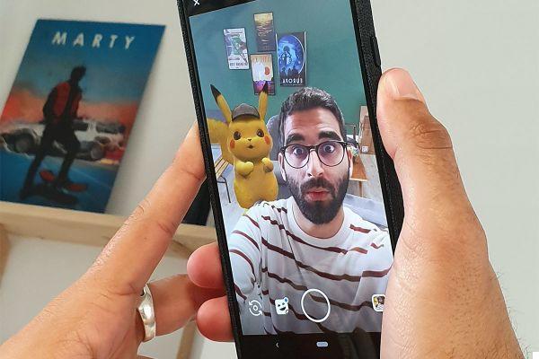 How to take a selfie with Detective Pikachu on Google Playground