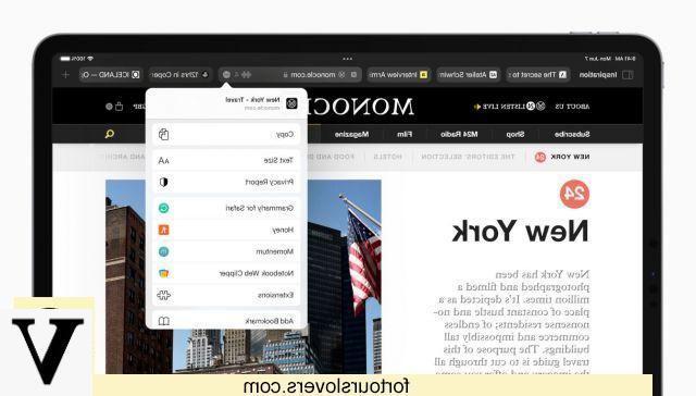 En Apple Safari viene una de las mejores características de Chrome y Edge