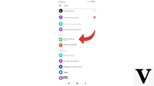 ¿Cómo cambio mi estado en Messenger?