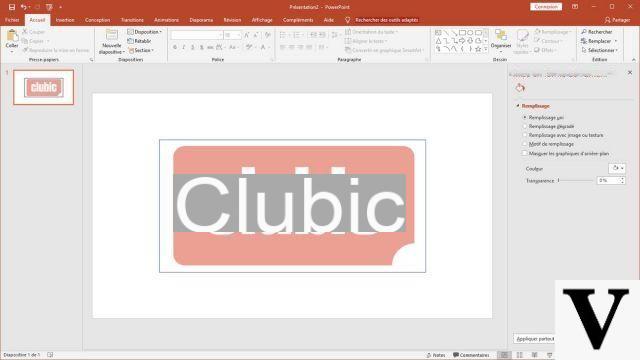 How to make an image transparent in PowerPoint?