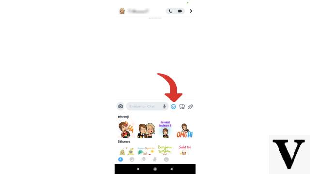 ¿Cómo usar un Bitmoji en Snapchat?