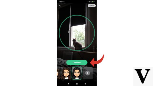 ¿Cómo usar un Bitmoji en Snapchat?