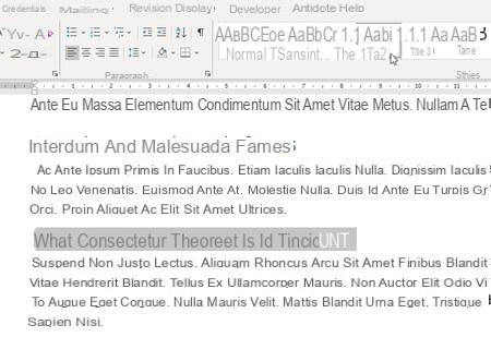 Resumen de palabras: crea una tabla de contenido automática