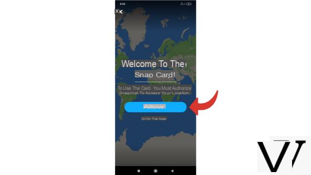 How to activate or deactivate geolocation on Snapchat?