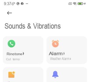 Tono de llamada de Android: establezca música como tono de llamada