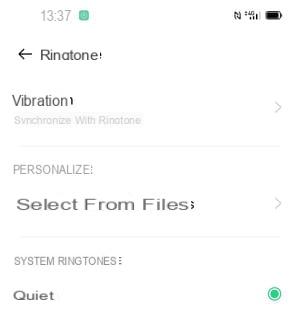 Android ringtone: set music as a ringtone