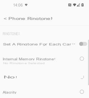 Android ringtone: set music as a ringtone