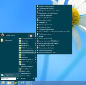 Windows 8: busque el menú Inicio