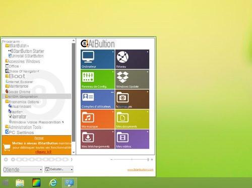 Windows 8 - find the Start menu