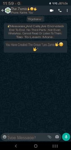 Create and manage discussion groups with WhatsApp