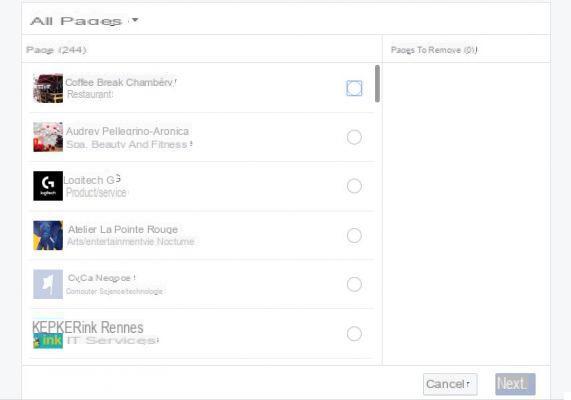 Facebook: how to unsubscribe from all the pages that no longer interest you