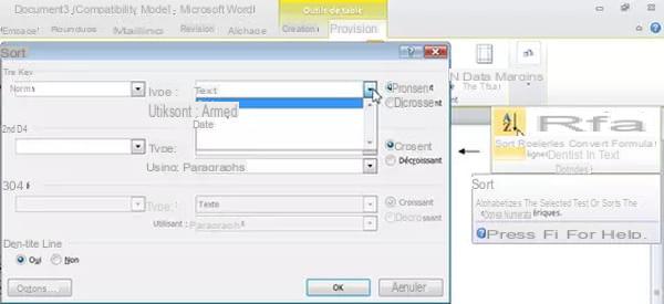 Tablas de Word: crear, modificar, ampliar, eliminar ...