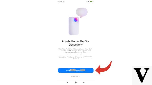 ¿Cómo activar las burbujas de chat en Messenger?