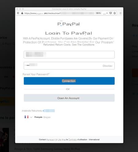 PayPal account: creation and online payments