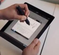 Escriba o dibuje con su dedo o lápiz en la pantalla (iPhone, Android)