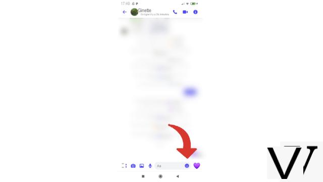 ¿Cómo descargar pegatinas en Messenger?