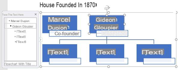 Make an organization chart with Word