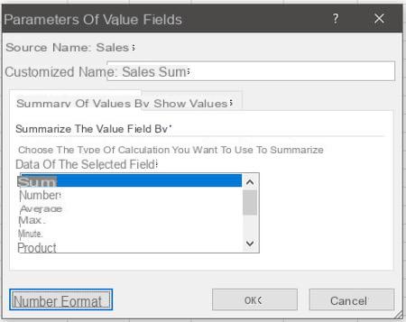 Excel pivot table: example, create, update ...