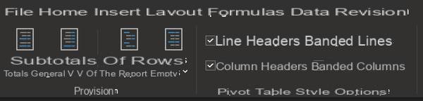 Excel pivot table: example, create, update ...