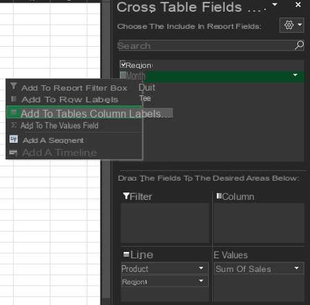 Tabla dinámica de Excel: ejemplo, crear, actualizar ...