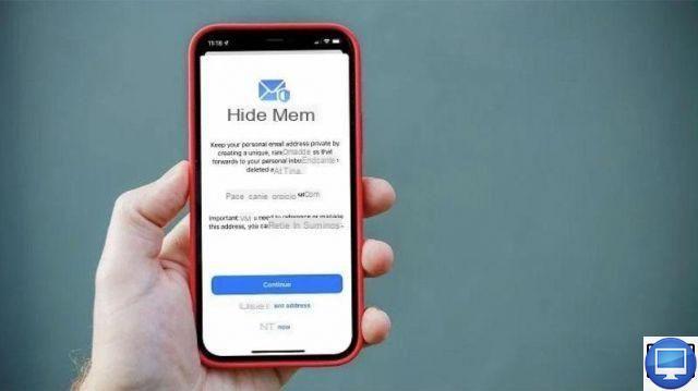 iOS 15: how to hide your email address?