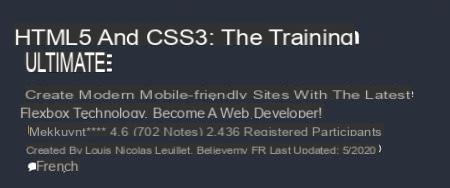 Online training: learn how to build websites