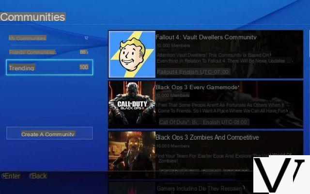 PS4: Sony cerrará la sección Comunidades en una futura actualización